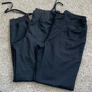 Scrubs - two bottoms - black size medium